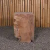 Product image 3 of the product “Stool with square model made of teak wood about 40cm height ”